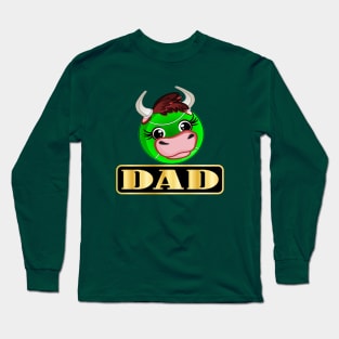 Dad Taurus Birthday Long Sleeve T-Shirt